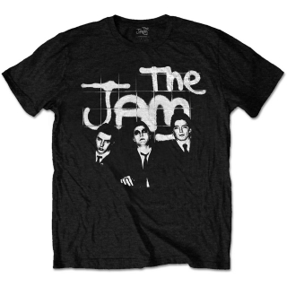 JAM - B&W Group Shot - čierne pánske tričko