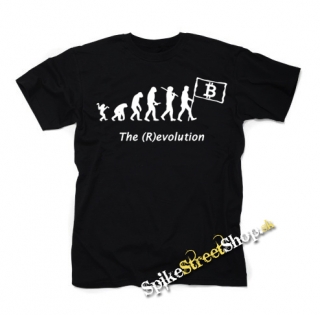 BITCOIN EVOLUTION - čierne detské tričko