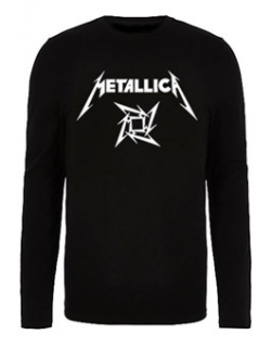 METALLICA - Ninja Logo - detské tričko s dlhými rukávmi