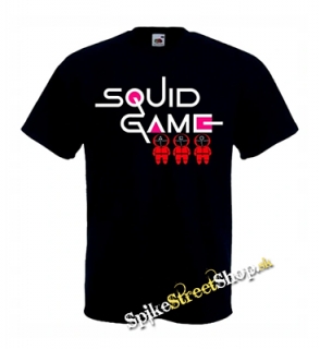 SQUID GAME - Motive 1 - čierne pánske tričko