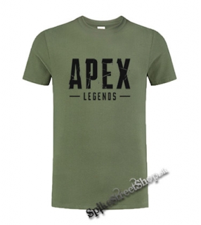 APEX LEGENDS - Logo - olivové pánske tričko