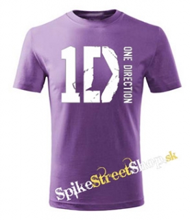ONE DIRECTION - Logo - fialové pánske tričko