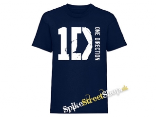 ONE DIRECTION - Logo - tmavomodré pánske tričko