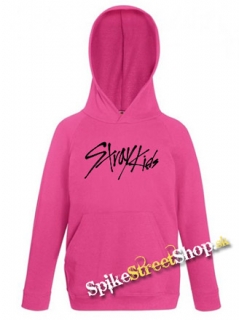 STRAY KIDS - Logo - ružová pánska mikina