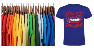 MANESKIN - Zitti E Buoni - farebné detské tričko