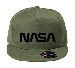 NASA - khaki šiltovka model "Snapback"