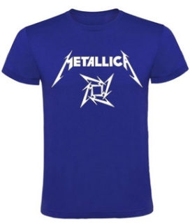 METALLICA - Ninja Logo - kráľovsky-modré detské tričko