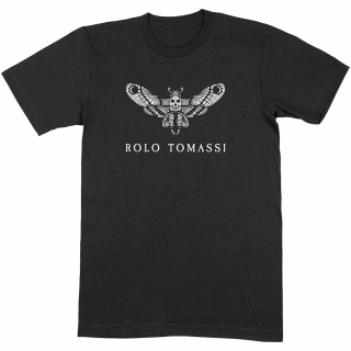 ROLO TOMASSI - Moth Logo - čierne pánske tričko