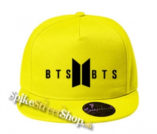 BTS - BANGTAN BOYS - Logo- žltá šiltovka model "Snapback"