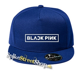 BLACKPINK - Logo - kráľovská-modrá šiltovka model "Snapback"