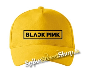 BLACKPINK - Logo - žltá šiltovka (-30%=AKCIA)
