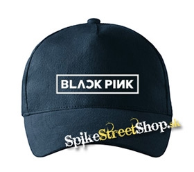 BLACKPINK - Logo - tmavomodrá šiltovka (-30%=AKCIA)