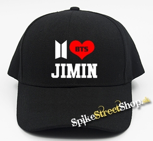 I LOVE JIMIN - BANGTAN BOYS - čierna šiltovka (-30%=AKCIA)