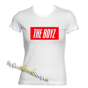 THE BOYZ - Red Logo Debut Album - biele dámske tričko