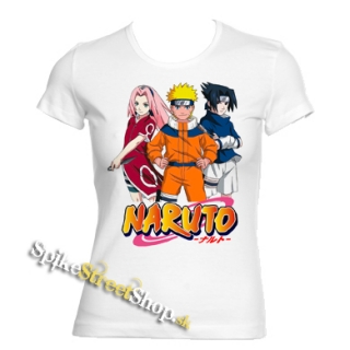 NARUTO - MANGA - Motive 2 - biele dámske tričko