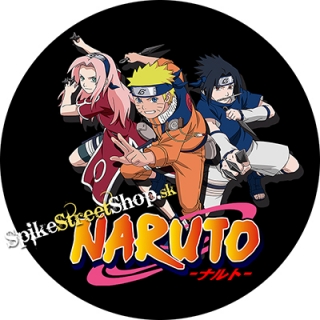 NARUTO MANGA - Motive 1 - okrúhla podložka pod pohár