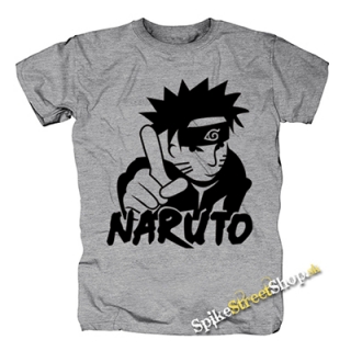 NARUTO - MANGA - sivé detské tričko