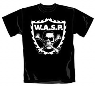 WASP - Crossbones - pánske tričko