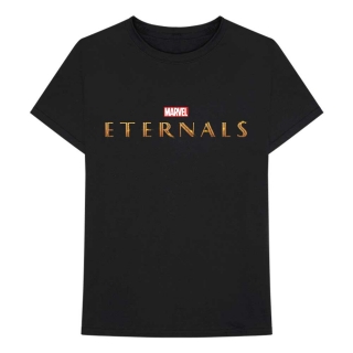 MARVEL COMICS - Eternals Logo - čierne pánske tričko
