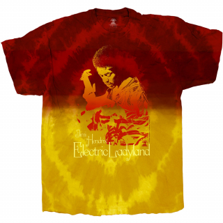 JIMI HENDRIX - Electric Ladyland - červené pánske tričko