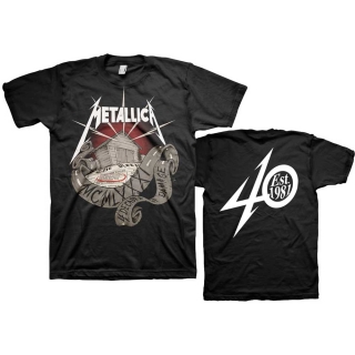 METALLICA - 40th Anniversary Garage - čierne pánske tričko