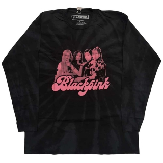 BLACKPINK - Photo - čierne pánske tričko s dlhými rukávmi