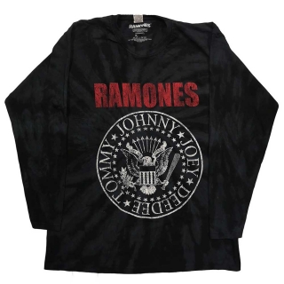 RAMONES - Presidential Seal - čierne pánske tričko s dlhými rukávmi