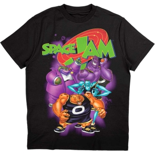 SPACE JAM - Monstars Homage - čierne pánske tričko