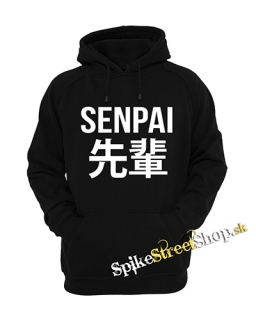 ANIME - SENPAI - Logo & Symbols - čierna pánska mikina