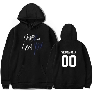 STRAY KIDS - I Am You - SEUNGMIN - čierna pánska mikina