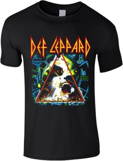 DEF LEPPARD - Hysteria - čierne pánske tričko