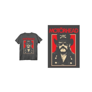 MOTORHEAD - Lemmy RJ - sivé pánske tričko