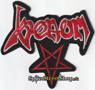 VENOM - Logo & Pentagram - nažehlovacia nášivka