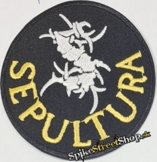 SEPULTURA - Logo & Name - nažehlovacia nášivka