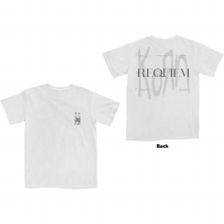 KORN - Requiem - biele pánske tričko