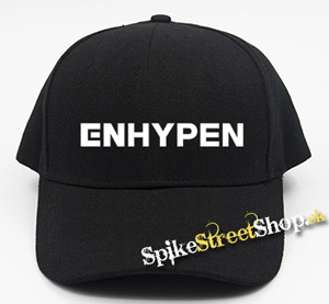 ENHYPEN - Logo - čierna šiltovka (-30%=AKCIA)