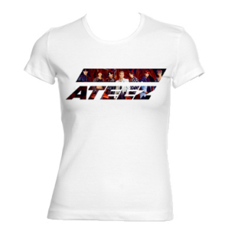 ATEEZ - Fireworks Poster - biele dámske tričko