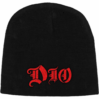 DIO - Logo - čierna zimná čiapka
