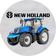 TRAKTOR NEW HOLLAND - okrúhla podložka pod pohár