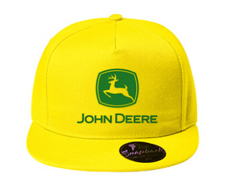 JOHN DEERE - Logo - žltá šiltovka model "Snapback"