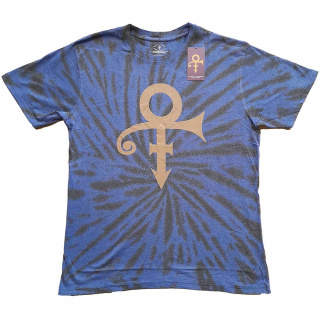 PRINCE - Gold Symbol - modré pánske tričko