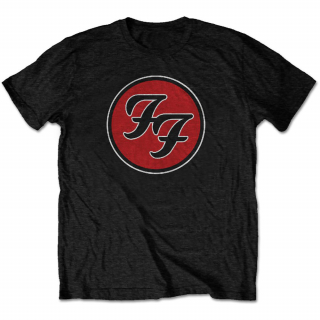 FOO FIGHTERS - FF Logo - čierne pánske tričko