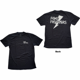 FOO FIGHTERS - Flash Logo - čierne pánske tričko