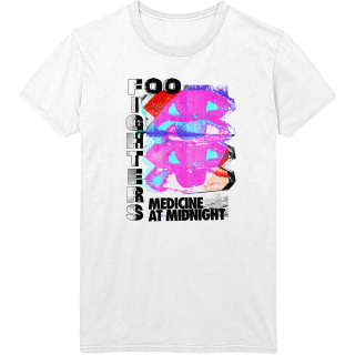 FOO FIGHTERS - Medicine At Midnight Tilt - biele pánske tričko
