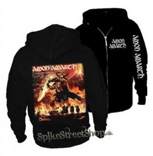 AMON AMARTH - Surtur Rising - čierna pánska mikina na zips