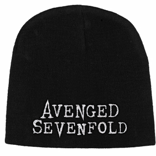 AVENGED SEVENFOLD - Logo - čierna zimná čiapka