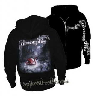 AMORPHIS - Silent Waters - čierna pánska mikina na zips