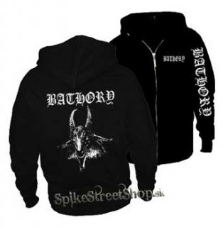 BATHORY - čierna pánska mikina na zips