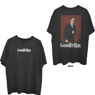 GOODFELLAS - Henry Suit - čierne pánske tričko