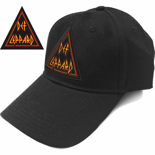 DEF LEPPARD - Tri Logo - čierna šiltovka